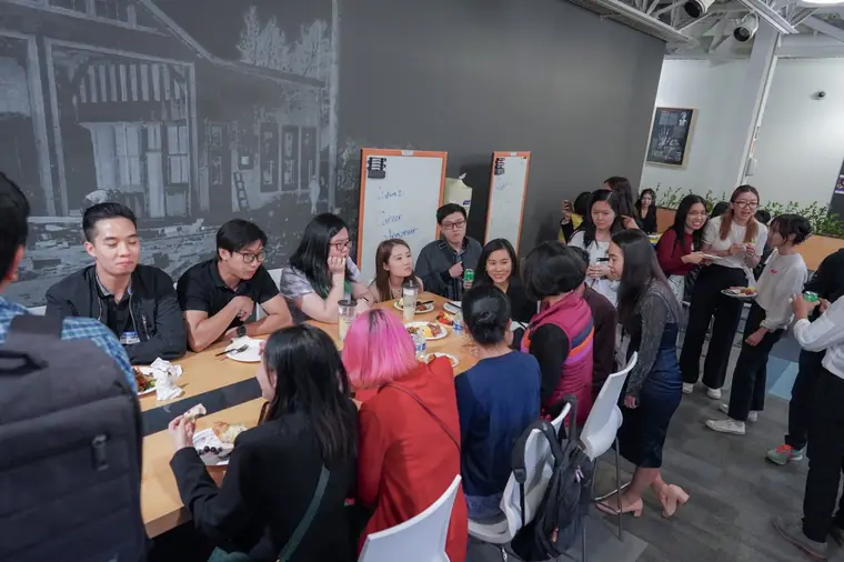 Attendees connecting at Vietnam Tech Summit