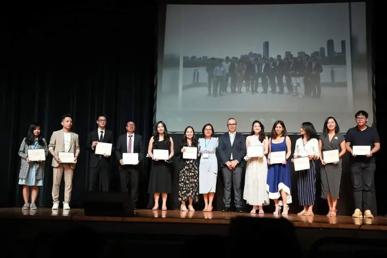Vietnam Tech Summit celebration moment