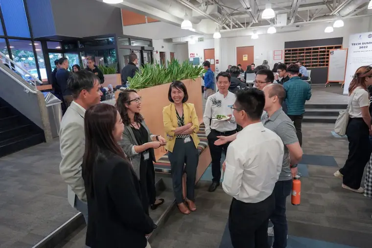 Vietnam Tech Summit audience during a keynote